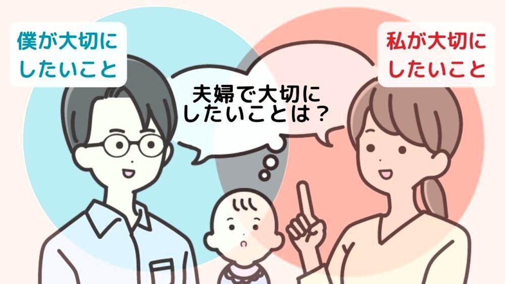 合わない夫婦が関係を改善するコツ②
相手の価値観も尊重する気持ちを持つ