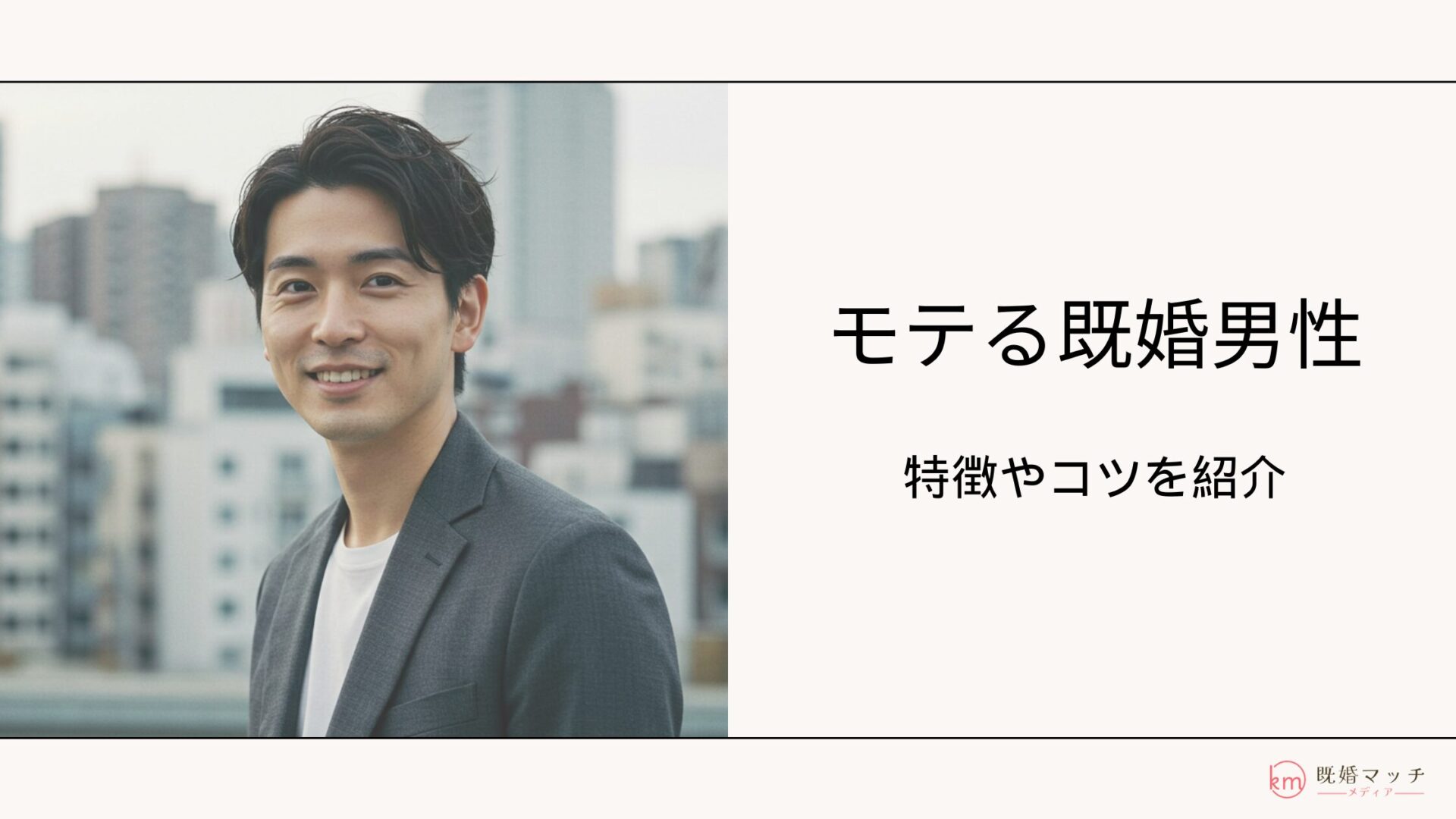 モテる既婚者男性の特徴は？女性が惹かれる理由とモテ男になるための具体的な方法